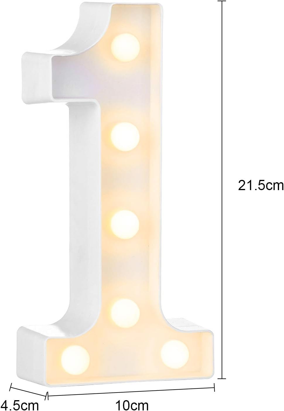 Set Sail Chiffres Lumineux Alphabet Lumineux Lampe LED Lettre Lumières Lettre Deco Opérateur à Piles pour Réceptions Partie Mariage Maison (1)