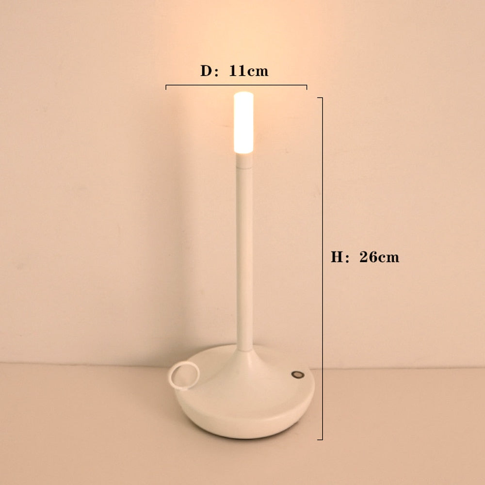 Upgrad Led Bar Table lamp USB Rechargeable Office Restaurant Study Reading Desk Light for Home Decor Bedroom Beside Night Lights