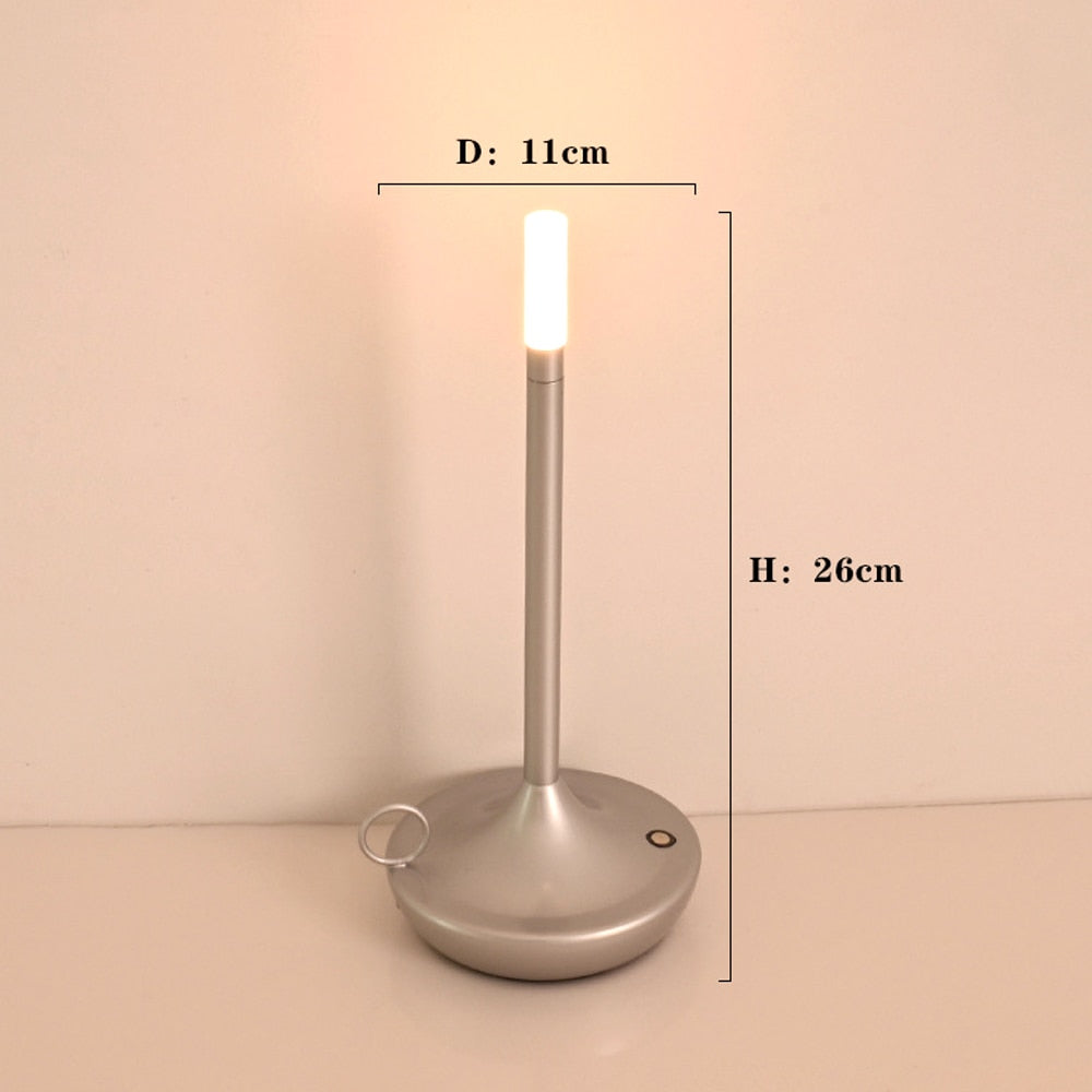 Upgrad Led Bar Table lamp USB Rechargeable Office Restaurant Study Reading Desk Light for Home Decor Bedroom Beside Night Lights