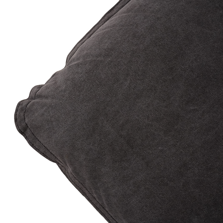 Santa Monica Vintage Charcoal Slipcover 4pc Sectional
