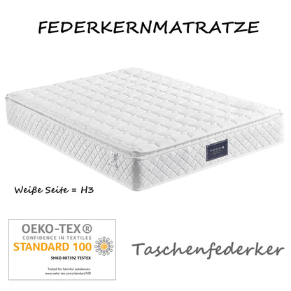 Polsterbett mit aufladen USB Ladefunktion Kopfteil und LED-Beleuchtung und 4 Schubladen,Doppelbett 160x200cm Stauraumbetten Bettgestell, Lattenrost aus Holz, Beige (Mit Matratze)