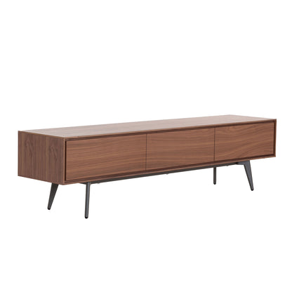 Moderner TV-Schrank,TV-Schrank, Lowboard, Fernsehtisch für Fernseher Fernsehschrank, für Wohnzimmer, modern 180 *40 *45 cm(L*B*H) , walnut