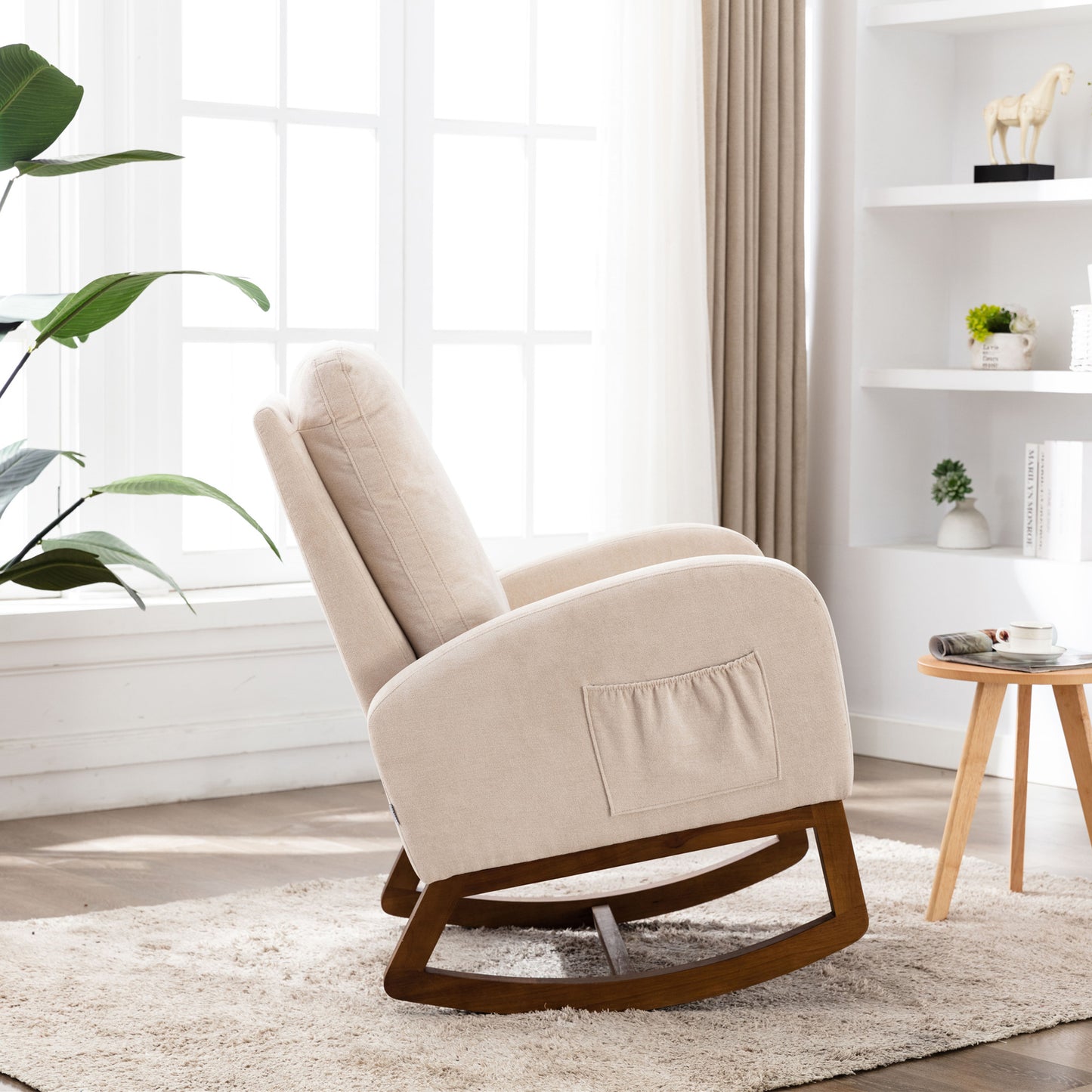 COOMORE Living room Comfortable rocking chair