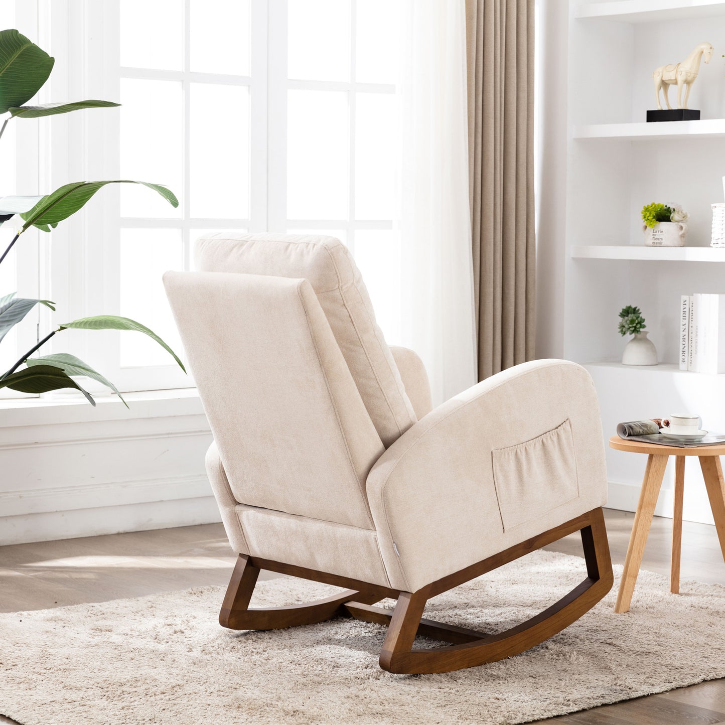 COOMORE Living room Comfortable rocking chair