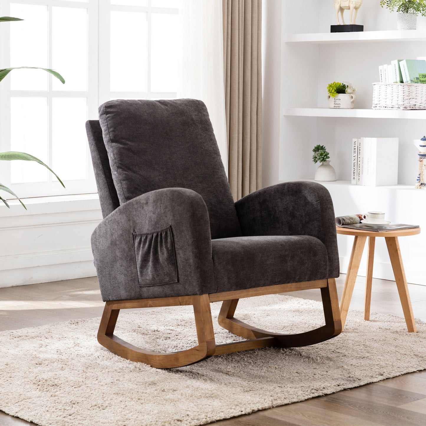 COOMORE Living room Comfortable rocking chair