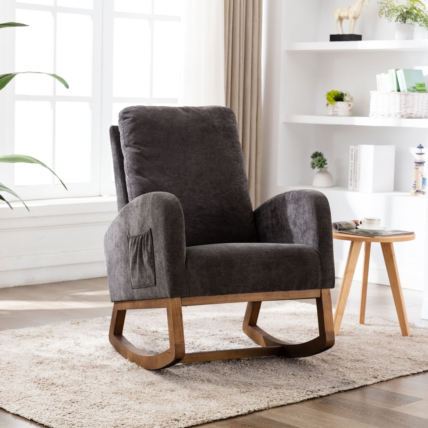 COOMORE Living room Comfortable rocking chair