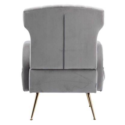 COOLMORE Accent Chair ,leisure single chair with Golden feet