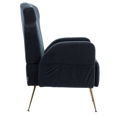 COOLMORE Accent Chair ,leisure single chair with Golden feet