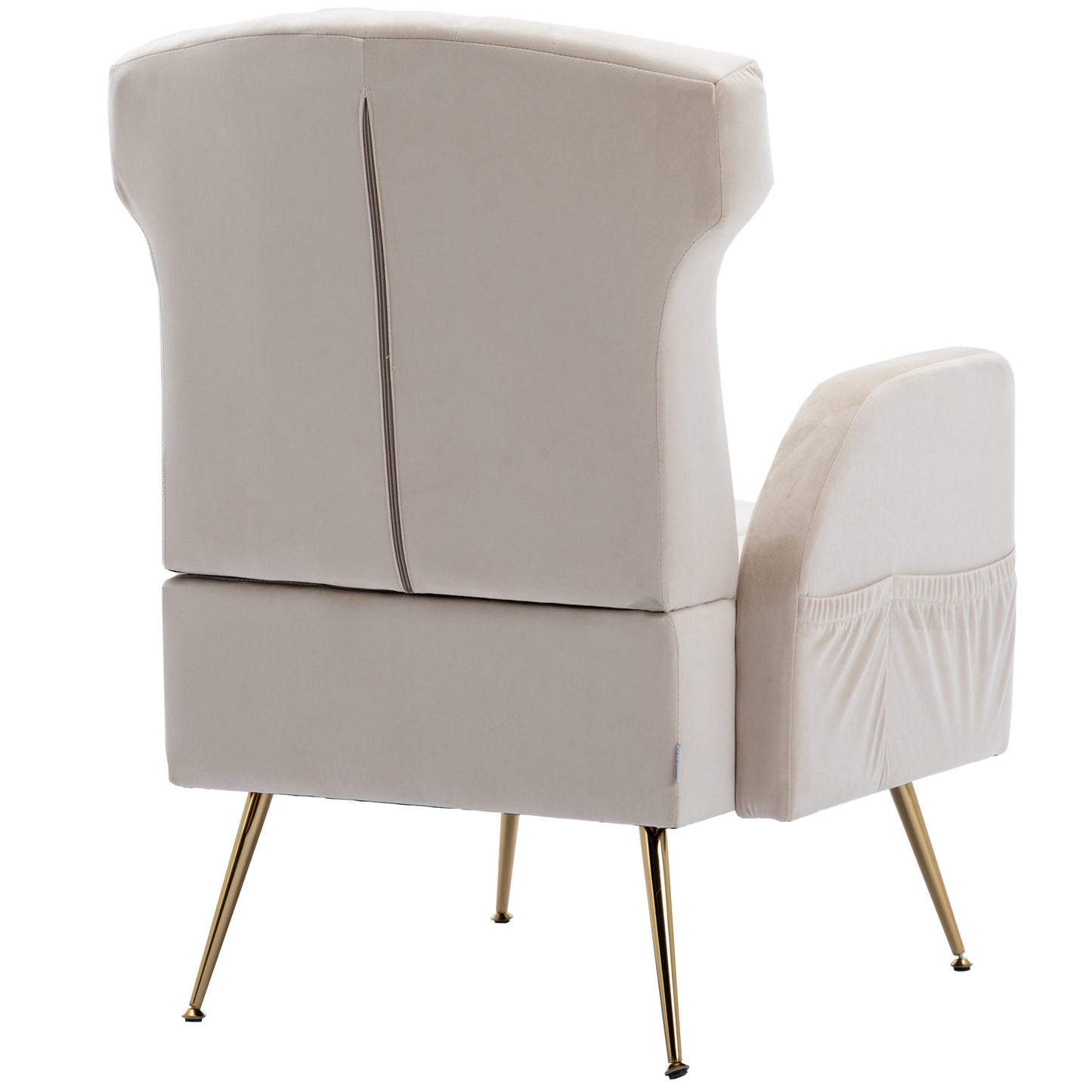 COOLMORE Accent Chair ,leisure single chair with Golden feet