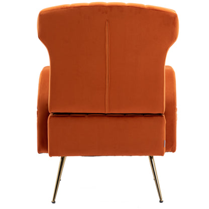 COOLMORE Accent Chair ,leisure single chair with Golden feet