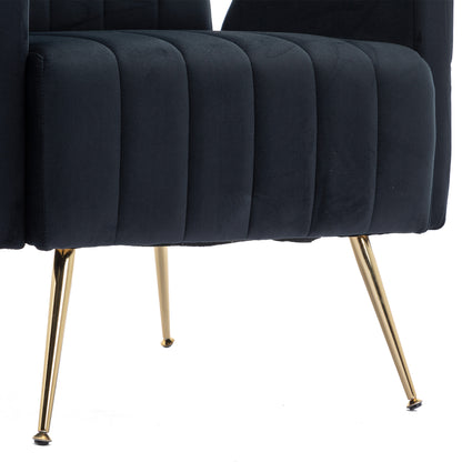 COOLMORE Accent Chair ,leisure single chair with Golden feet