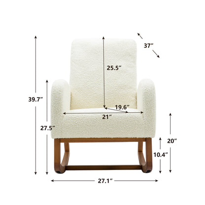 COOMORE Living room Comfortable rocking chair