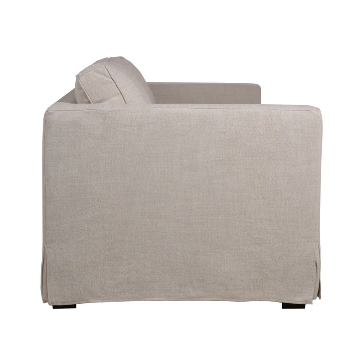 Denver Natural Linen Slipcover Sofa